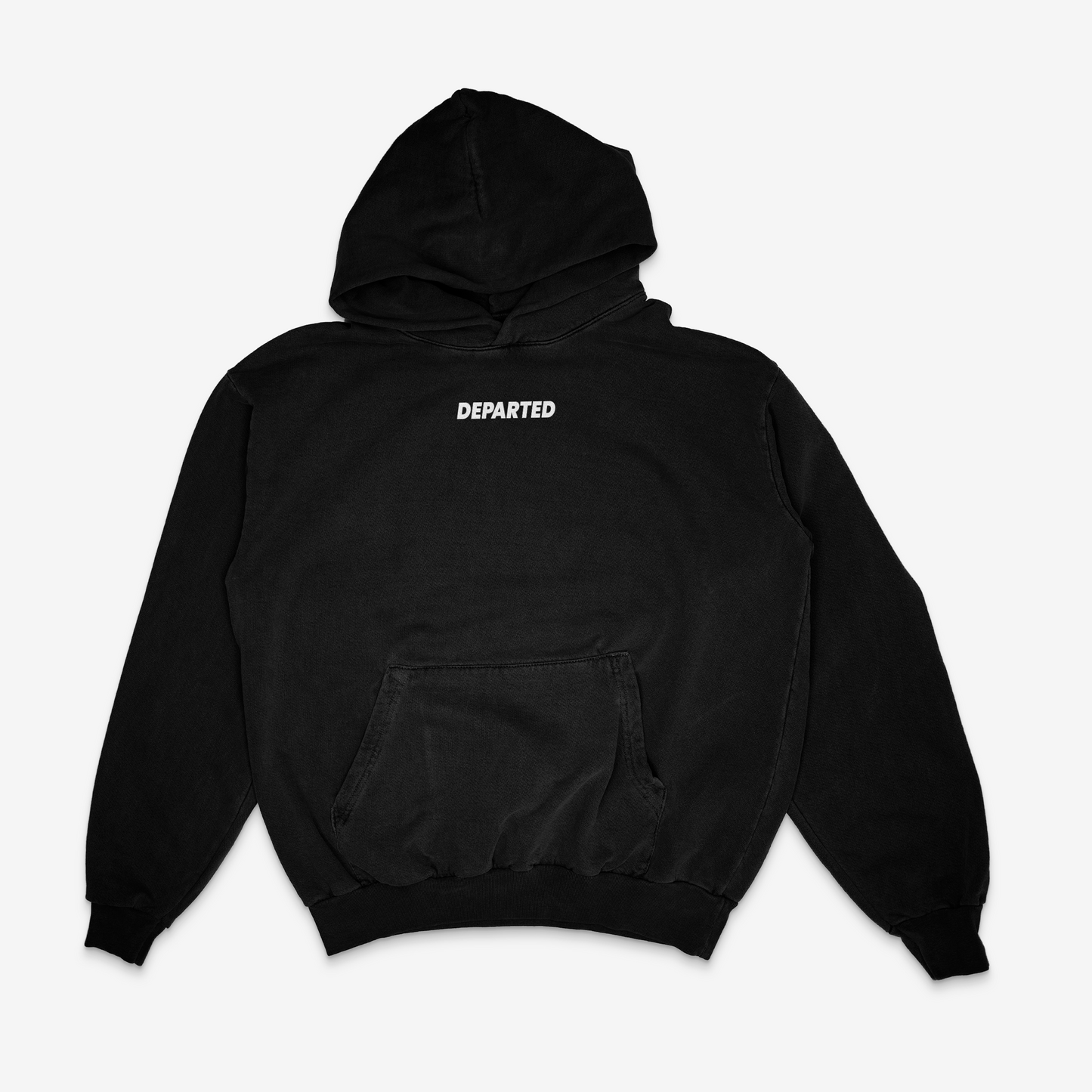 Departed Logo Hoodie | Black